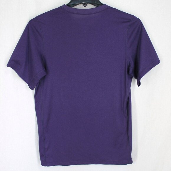 Nike Dri Fit Tee Shirt Mens Size S Purple Combat Mode Short Sleeve Athletic - Picture 4 of 5